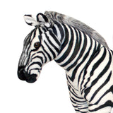 Zebra Lifelike Plush Stuffed Animal B2
