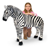 Zebra Lifelike Plush Stuffed Animal B2