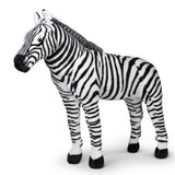 Zebra Lifelike Plush Stuffed Animal B2