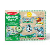 Zoo Animals Sound Puzzle - 8 Pieces C3