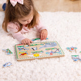 Zoo Animals Sound Puzzle - 8 Pieces C3