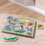 Zoo Animals Sound Puzzle - 8 Pieces C3